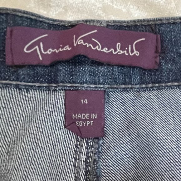 GLORIA VANDERBILT AMANDA CLASSIC FIT STRETCH TAPPERED SIZE 14 NWT - Picture 5 of 8